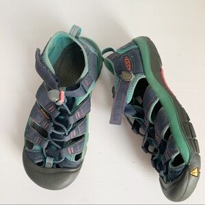 Keen Kids Shoes - Blue and Green